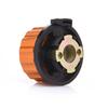 Outdoor Camping Hiking Stove Burner Adaptor Split Type Furnace Converter Connector Auto-off Gas Cartridge Tank Cylinder Adapter