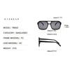 UV Protection Big Frame Square Sunglasses Double Beam UV400 Pilot Sun Glasses Leopard Print Punk Retro Eyewear Selfie