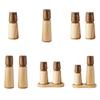 Functional Wood Grinder Customizable Coarseness Salt and Peppers Grinder Elegant Wood Mill Kitchen Utensils