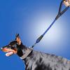 Dog Leash Short Dogs Leash Reflective Leashes for Large Dog Walking Nylon Pet Chain Comfortable Handle Dogs Leashes 62cm Rope