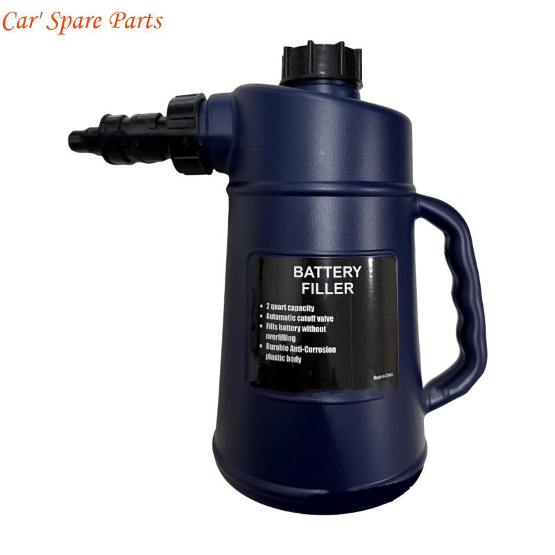

Y4UA Professional Battery Maintenance Jugs 2L Capacity Automotive Fluid Dispenser with Comfortable Side Handles for Vehicles синій