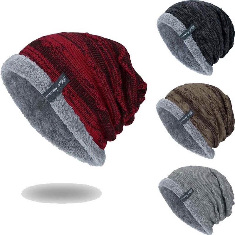 Soft Acrylic Knitted Baggy Beanie Premium Quality Winter Warm Cap For Men Women