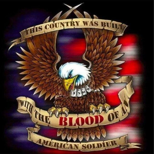 Full Square 5D Diamond Painting Eagle DIY Diamond Embroidery Animal Rhinestone Picture Cross Stitch Decoration