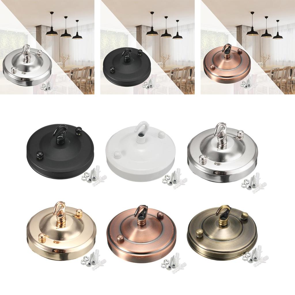 Ceiling Rose Hook Plate Chandelier Part Heavy Duty for Living Room Bedroom