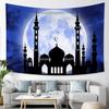 Starry Sky Landscape Tapestry Moon Large Tapestry Landscape Wall Hanging Living Room Bedroom Boho Home Decor