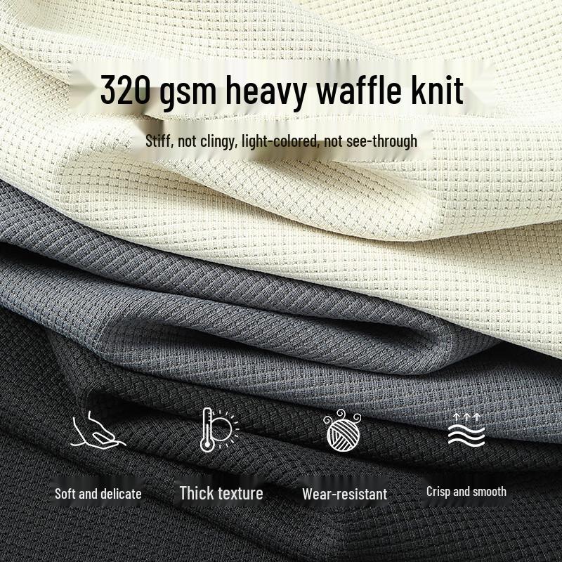 Baleno Men's Waffle Knit Loose Fit Sweatshirt