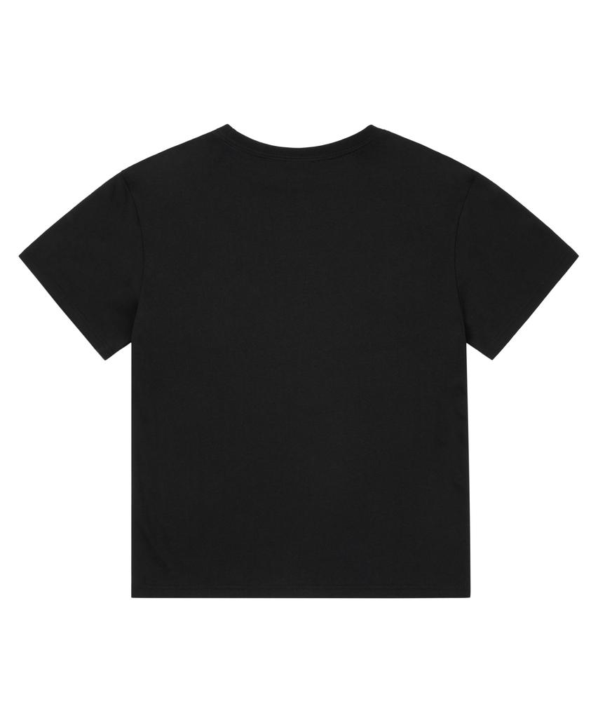 AAKAM Mosaic Cross Half Top (Black)