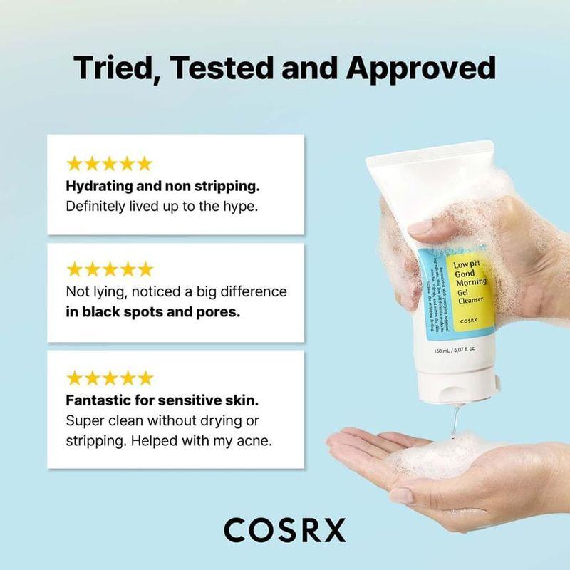 COSRX - Low pH Good Morning Gel Cleanser