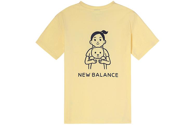 New Balance Noritake Collection Set in Sleeve T Shirt Women s Yellow AWT12333-CYW L
