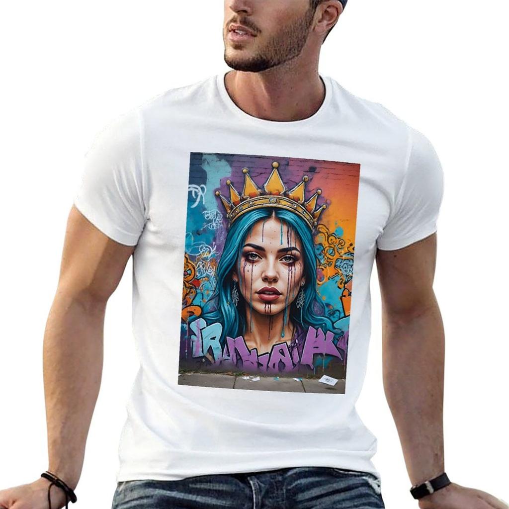 The Queen Tshirt Casual All Match Short Sleeve Tshirt