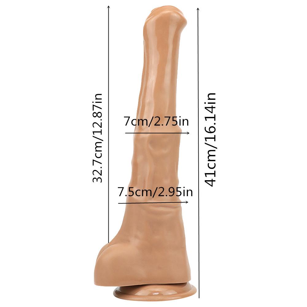 MoDi Realistic Huge Animal Penis Long Horse Dildo Anal Plug for Women Vaginal Masturbation Massage Big Cock Gay Lesbian Sex Toys