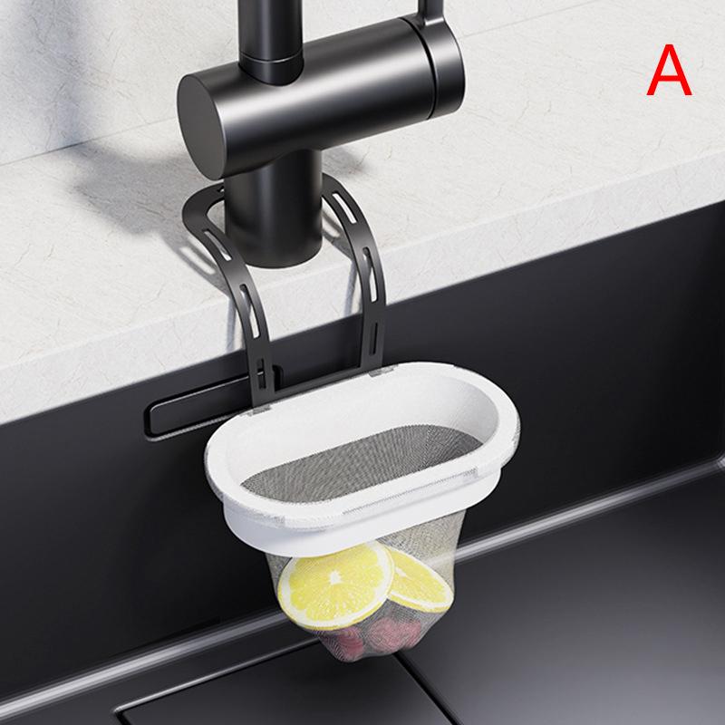 Sink Strainer Made From Abs With Fine Mesh And 50 Sink Strainer Net Bags For Food Waste Collection And Drain Maintenance