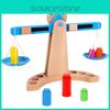 Wooden Balance Scale Toy For Children Educational Science Experiment Kids Learning Gift