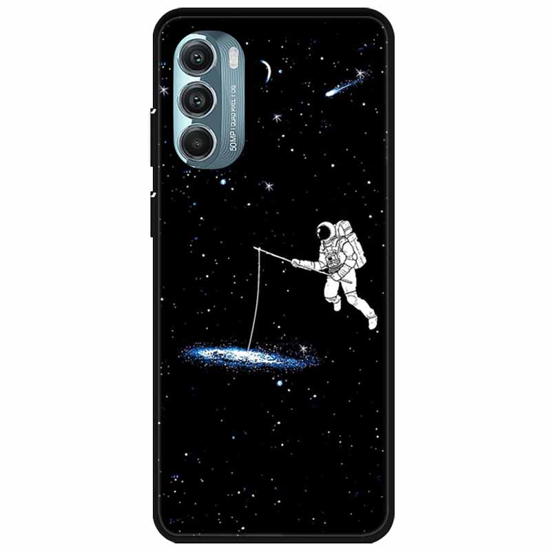 For Moto Edge 2022 Case Silicone Luxury Cartoon TPU Bumper For Motorola Edge (2022) Soft Phone Cover Shell on for MotoEdge Dog