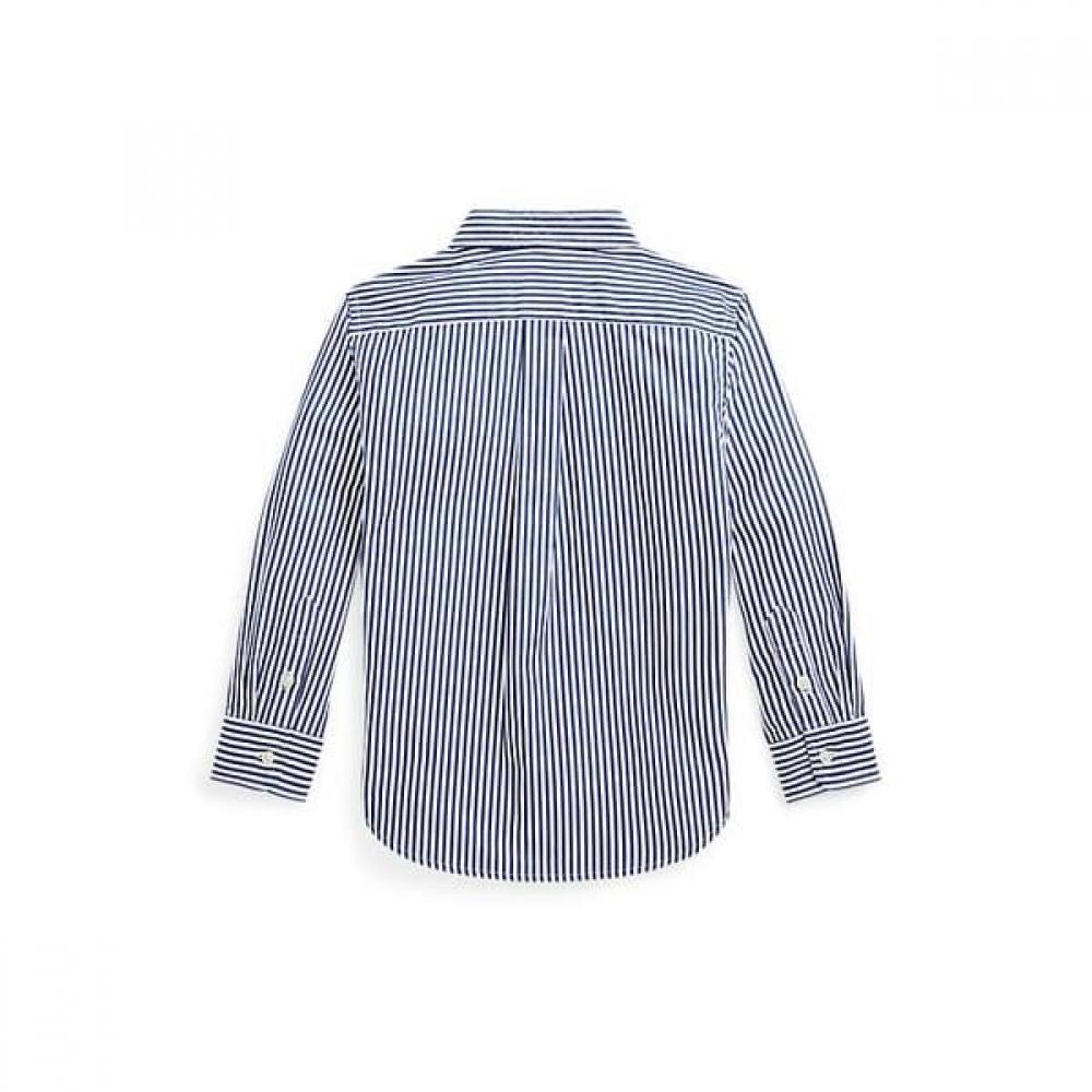 Polo Kids Boys 2 7 Years Old Striped Cotton Poplin Shirt  Cwpowovb6820292410 