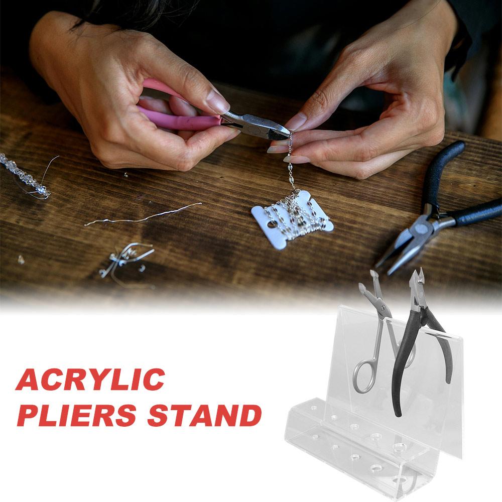 Display Rack Acrylic Pliers Holder Space Saving Design Crafting Tool Holder  Crafting Tool