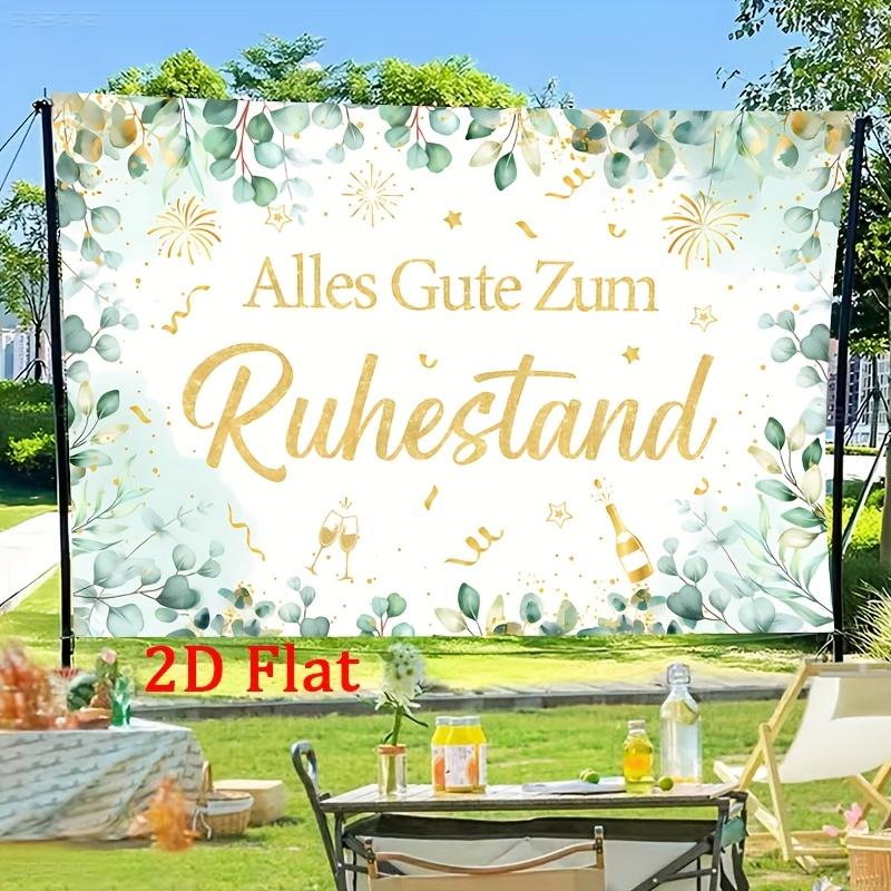 The most beautiful retirement blessing banner, Guru Green s retirement party decoration, retirement celebration backdrop 130x150cm
