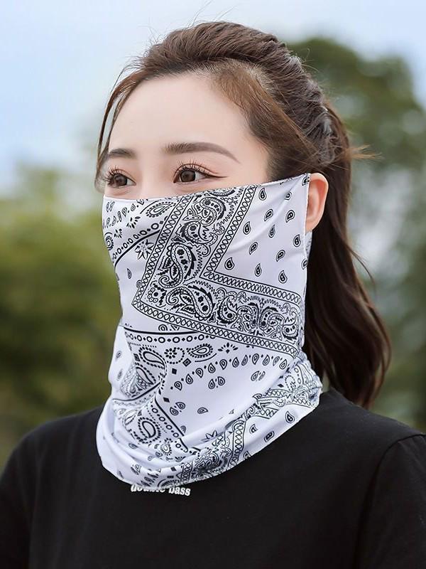 Summer Couples UV Protection Arm Sleeves & Neck Mask Set for Cycling