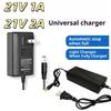 1 Stück Universaladapter Schnellladegerät 21V 1A/2A DC Elektroschlüssel Lithium-Akkuladegerät DIY Zubehör