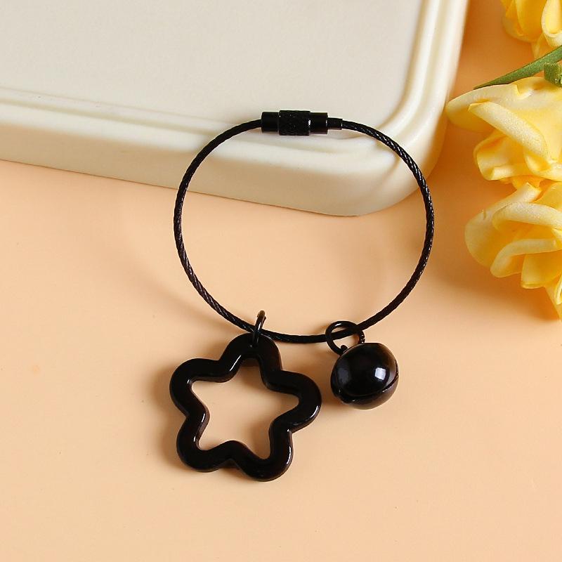 

Милый брелок в виде полой звезды конфетного цвета, мультяшный кавайный брелок для девочек, детей, изысканные аксессуары для украшения рюкзака, подарок