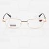 3Pcs Metal Frame Square Reading Glasses Anti-Fatigue Fashion Hd Glass Lens Definition Presbyopia Diopter +1.0+1.5+2.0+2.5To+4.0