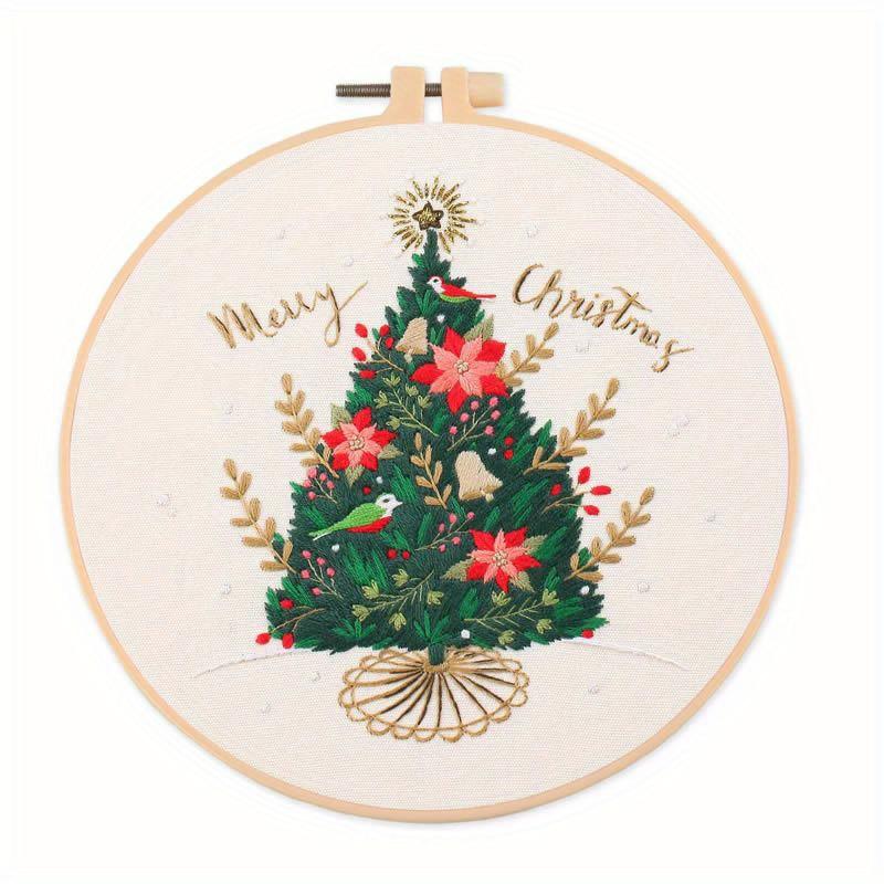 

1Pcs Christmas Embroidery DIY Handmade Material Package (including Tools