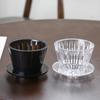 Wave Coffee Dripper  Eye Pour Over Coffee Funnel Filter Cups Coffee Maker Flat Bottom Increase Uniformity