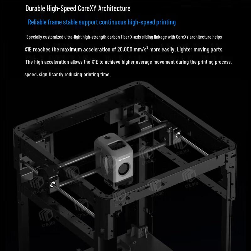 Bambu Lab X1E Combo 3D Printer