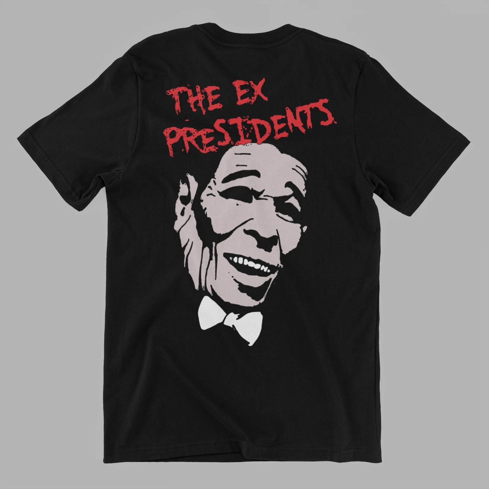 The Ex Presidents Dead Presidents Parody T Shirt FRONT PRINT L