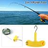 1Pcs Portable Fishing Knot Puller 3 In 1 Line Stripper Hook Puller  Fishing Equipment Accessories