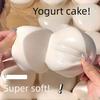 Taba Squishy Tort de Iaurt Pâine Jucărie de Strâns Moale Ameliorarea Stresului Cu Ridicare Lentă Jucării Senzoriale Fidget pentru Copii și Adulți Cadouri Relaxante