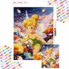 Tinker Bell Flower Field Diamond Painting Handmade diy5D Mosaic Art Kit Home Decoration Gift