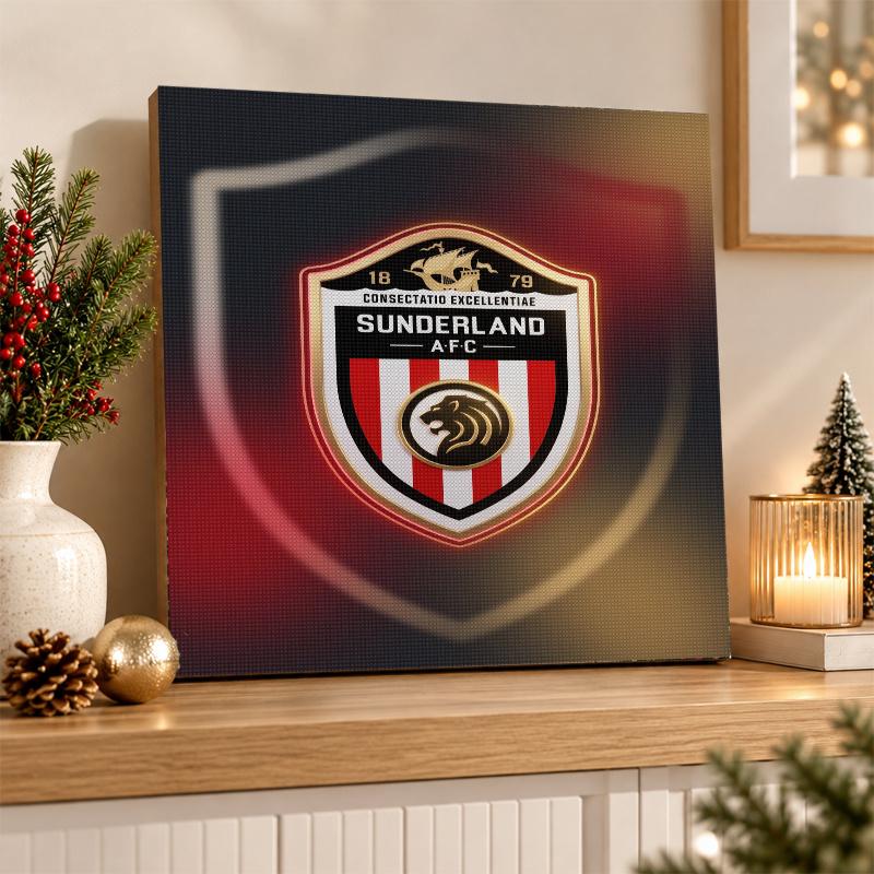 Sunderland Fußball Diamantmalerei Set 5D Vollbohrer DIY Diamantmosaik Wandkunst Heimdekoration