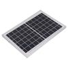 Solar Power Panel Waterproof Dustproof Lightweight Portable Solar Panel Charger for Small Drying Camps 6V 10W