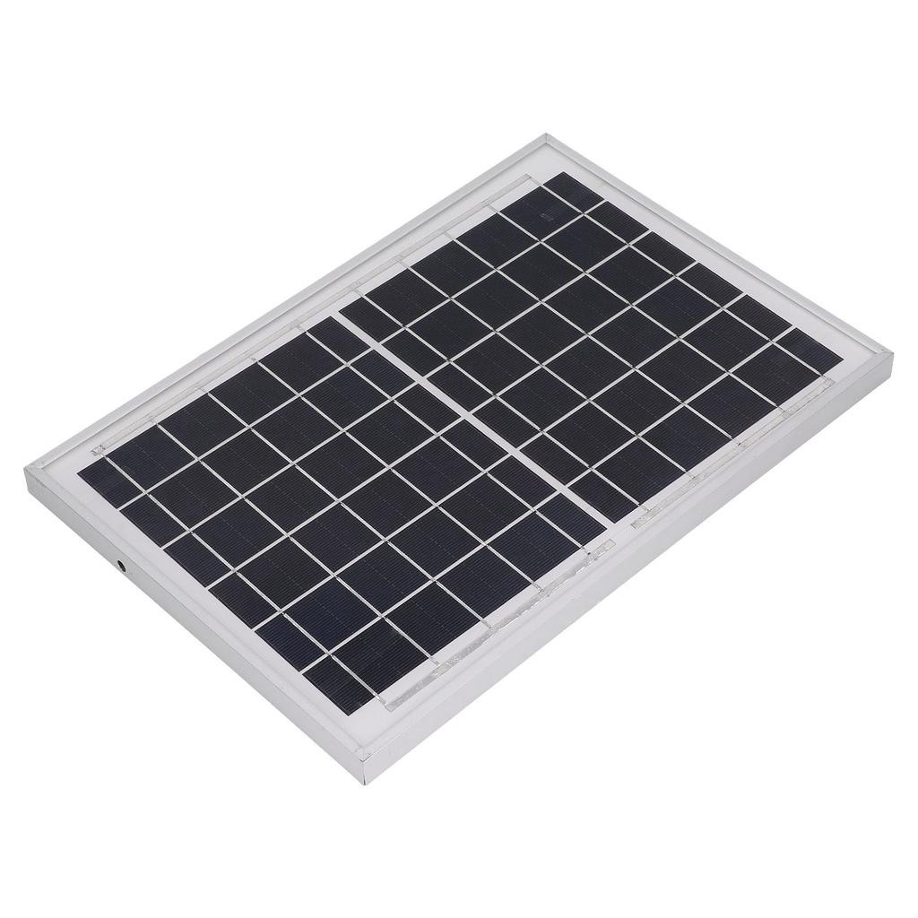 Solar Power Panel Waterproof Dustproof Lightweight Portable Solar Panel Charger for Small Drying Camps 6V 10W