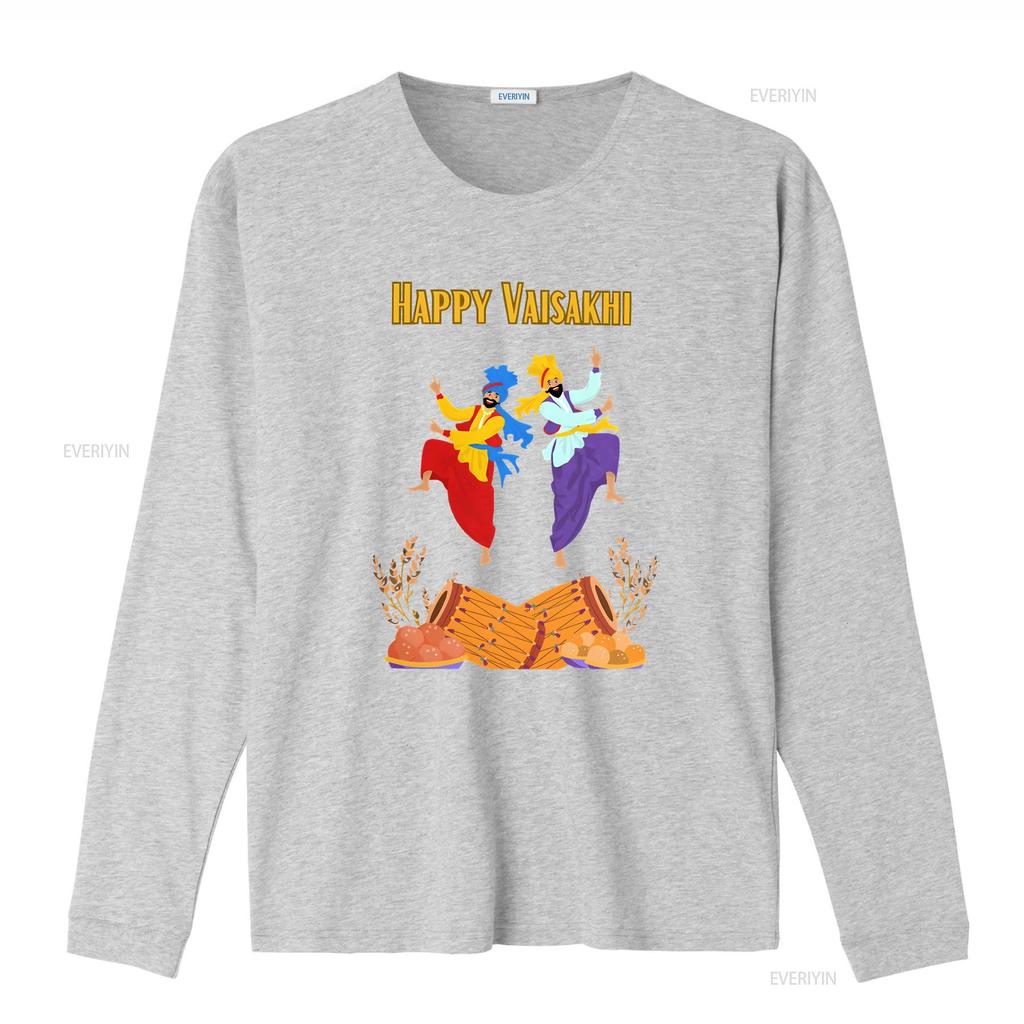 Vibrant Punjabi festival T Shirt with Bhangra Dancers Cultural Celebration vintage Washed Comfortable Versatile