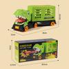 6/12 Dinosaur Model Dinosaur Truck Toys Ejection Function Dinosaur Transport  Toddler Toys