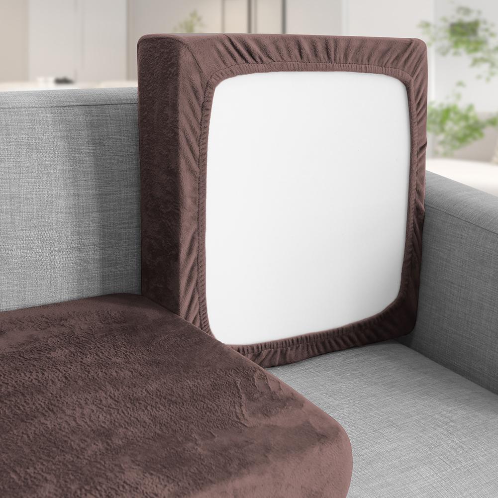1pc Jacquard Couch Cushion Covers Stretch Chair Seat Chaise Sectional Sofa Protector Washable Removable Slipcover