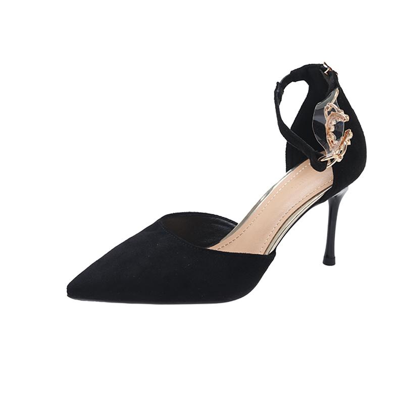Fashion Women High Heels Shoes Crystal Pointed Toe Heeled Sandals Elegant Summer Pumps 2025 Designer Shallow Stilettos Party Zapatillas