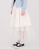 Loaegsyueol Apron Layerd Tulle Skirt_Off White