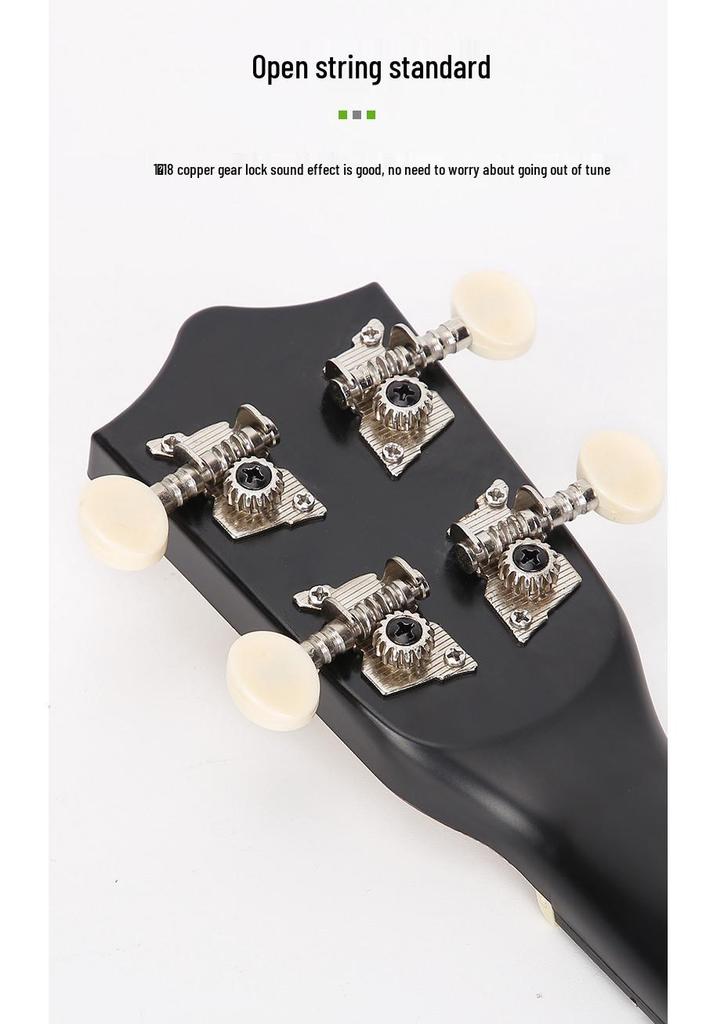 21-Inch Carbon Fiber Ukulele for Beginners