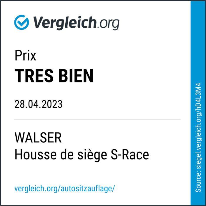 Housses de sièges - s-race - rouge - universel - compatible airbag - 103x47cm