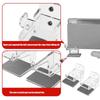 2pcs Wall Mount Holder for NS2 Console Clear Acrylic Stand with Controller Storage Rack Bracket Gaming Accessory