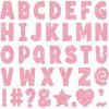 Gold Letter Stickers Bulletin Board Letters 4 Inch,Large Glitter Sticker Letters for Poster Board,108Pcs Self Adhesive Vinyl Alphabet Stickers for