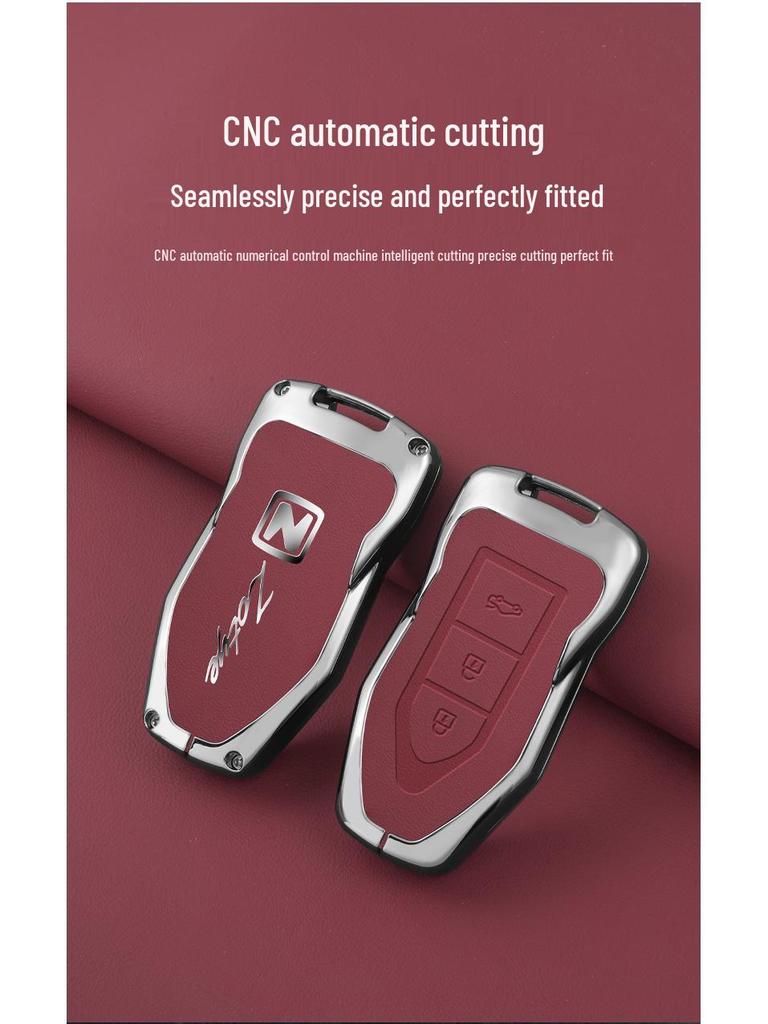 Zotye T600/T700 Damai X5/Z700 Full Wrap Sport Version Car Key Case for Men