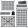 Durable Woven Material Cargo Isolation Net Wear Resistance Rear Cargo Net  Driving Safety