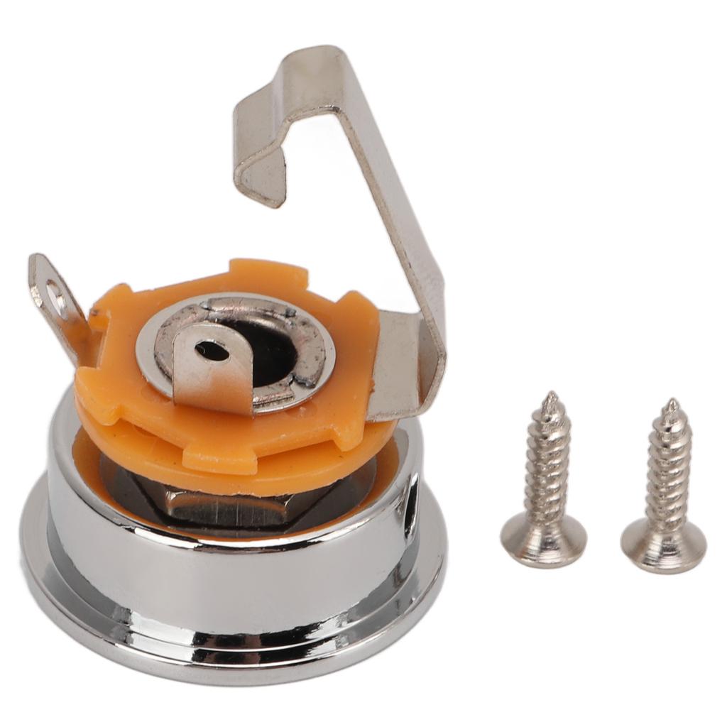 Guitar Stereo Output Socket Thickened Round Cup Shaped Metal Output Jack for TL Electric Guitar