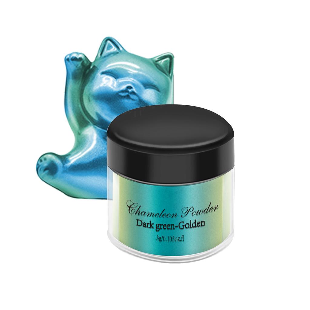 20Colors 3g Chameleon Mica Powder Color Shift Pigment Powder for Epoxy Resin Painting Soap Making Bath Bombs Candle Making Slime