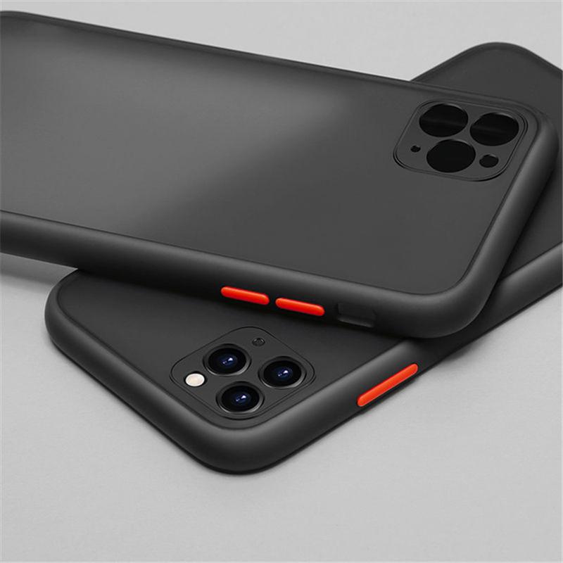 Luxury Matte Translucent Hard Phone Case For iPhone 14 13 12 11 Pro Max X XR XS Max 8 7 6S 6 Plus Silicone TPU Back Cover Shell