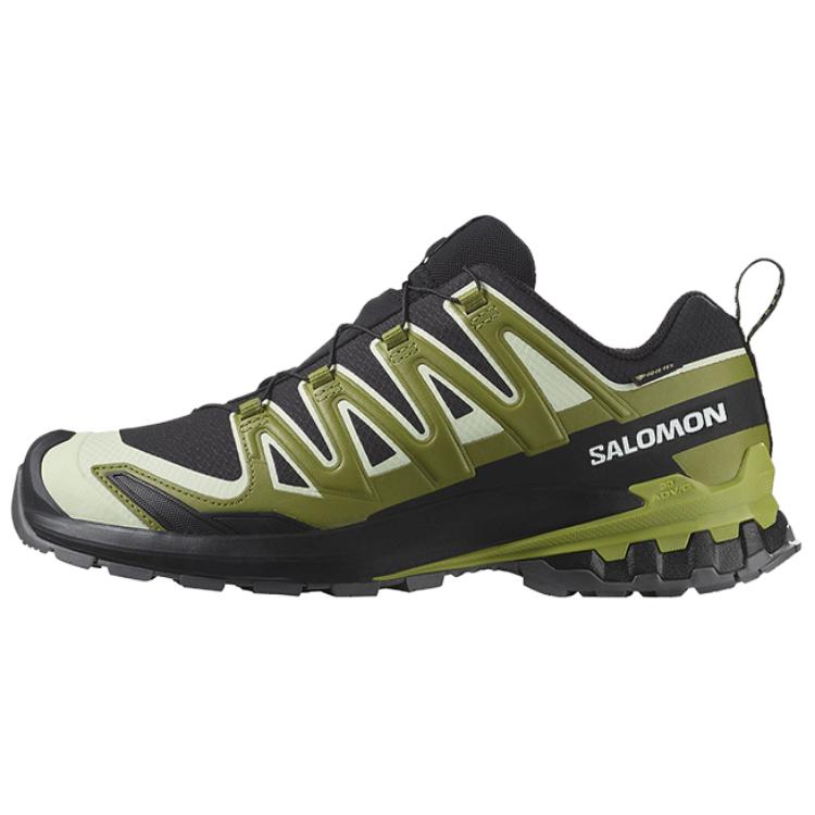 SALOMON XA Pro 3D V9 Comfortable Soft Non-Slip Wear-Resistant Low-Cut Outdoor Functional Shoes Men Shoes Green 477419